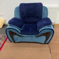 مبل ۷ نفره بدون زدگی وشکستگی با میز عسلی جلو مبلی|مبلمان خانگی و میز عسلی|بجنورد, |دیوار