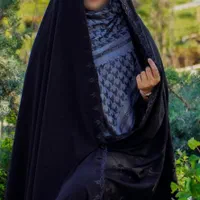 چادر مشکی عربی و دانشجویی با قابلیت گلدوزی و جواهر