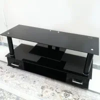 میز تلویزیون شیشه ای
