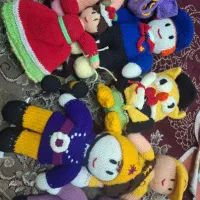 عروسک بافتنی تمیز|اسباببازی بچه|اهواز, کمپلو جنوبی|دیوار