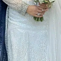 پیراهن مجلسی زنانه دو دامنه