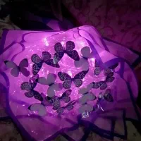 دسته گل پروانه ای ، جاودان ، پینترستی|گل مصنوعی|مشهد, طلاب|دیوار