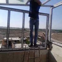 درب وپنجره یوپی وی سی شیشه  کیانمهرچهارباغ مهرشهر|خدمات پیشه و مهارت|کرج, کیانمهر|دیوار