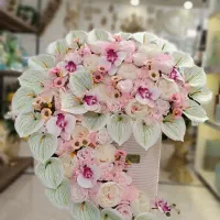 باکس گل خواستگاری مصنوعی باکس گل نوزادی خاص