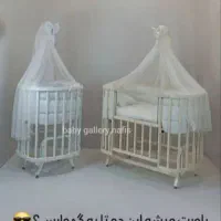 گهواره سنتی مدل cتخت کنار مادر مدل c|تخت و صندلی بچه|تبریز, |دیوار