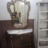 آینه و کنسول برنز