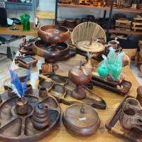 سرویس پذیرایی چوبی|ظروف سرو و پذیرایی|سیرجان, |دیوار