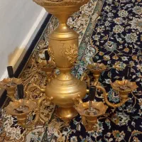 لوستر برنز  با روکش اب طلا شیک توافقی