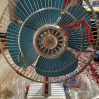 پنکه قدیمی اصل ژاپن|کلکسیون و سرگرمی|ری, علایین|دیوار