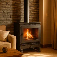 بخاری هیزمی فلزی و چدنی باغی و ویلایی