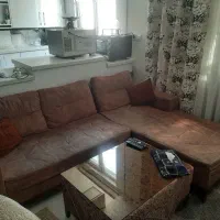 مبل راحتی ۴ نفره و جلو مبلی