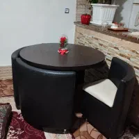 میز ۴ نفره غذاخوری|میز و صندلی غذاخوری|خلخال, |دیوار