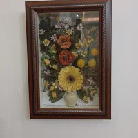 تابلو گل خشک