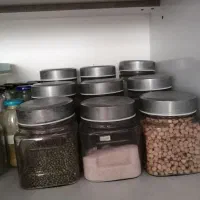 شیشه جای حبوبات