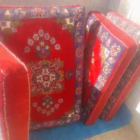 سلام ۳ جفت پشتی دستبافت نو نو فروشی|پشتی|گناباد, |دیوار