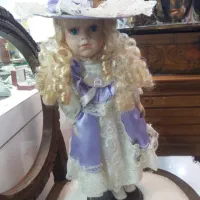 عروسک سرامیکی انتیک