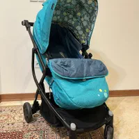 ست کامل کالسکه،کرییر،آغوشی good baby و صندلی کودک|کالسکه و لوازم جانبی|تهران, گیشا|دیوار