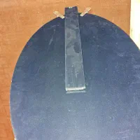 آیینه و شمعدان با پایه سنگی