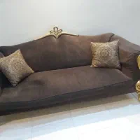 مبل هفت نفره کلاسیک همراه با میز ناهار خوری ۶ نفره|مبلمان خانگی و میز عسلی|تهران, ائمه اطهار|دیوار