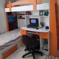 تخت دوطبقه MDF