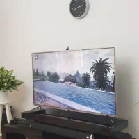 ال ای دی ۵۵ اینچ ایکس ویژن با میز|تلویزیون و پروژکتور|مشهد, شهید رضوی|دیوار