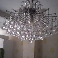 لوستر ۱۴ شاخه تمام کریستال اتریشی کارکرده|لوستر و چراغ آویز|تهران, مختاری|دیوار