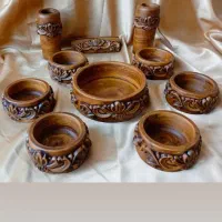 هف سین منبت طرح چوب