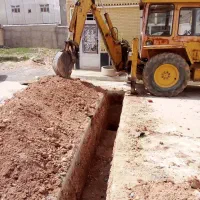 بیل بکهو کمپرسور کاتر آسفالتبر پیکور بالابر حفاری|خدمات پیشه و مهارت|بروجن, |دیوار