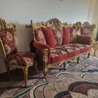 مبل سلطنتی|مبلمان خانگی و میز عسلی|لنجان, |دیوار