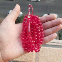 تسبیح سندلوس سرخابی|کلکسیون اشیاء عتیقه|تهران, بهمن یار|دیوار