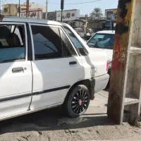 پراید تمیز مدل 91بی رنگ