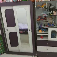 سرویس خواب تخت کودک و نوجوان و کمد|تخت و سرویس خواب|فولادشهر, B4|دیوار