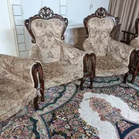 مبل سلطنتی ۹ نفره|مبلمان خانگی و میز عسلی|ساوه, |دیوار