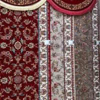 کناره فرش افشان با رنگ بندی ۲۴ ماهه گلشهر سلیمانی