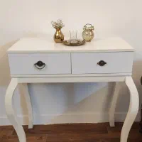 میز کنسول سفید
