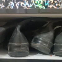 دو جفت پوتین سربازی در حد نو زیاد استفاده نشده