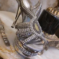 کفش مجلسی نگین دار