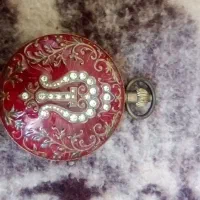 ساعت جیبی برنزی دو قاب سوییس