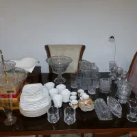 پارچ و لیوان و استکان چای و بستنی خوری و قهوه خوری