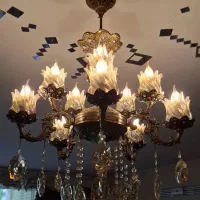 لوستر 5 شاخه آنتیک