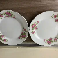 کاسه گلسرخی بشقاب گلسرخی|ظروف سرو و پذیرایی|تهران, جوادیه تهرانپارس|دیوار