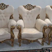 مبل سلطنتی ۷ نفره ،چوب راش