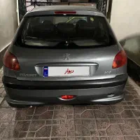 پژو 206 خاکستری|خودرو سواری و وانت|تهران, والفجر (افسریه)|دیوار