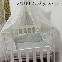 تخت خواب نوزادی و ماکروویو و ست رختخواب مسافرتی|اسباب و اثاث بچه|شوشتر, |دیوار