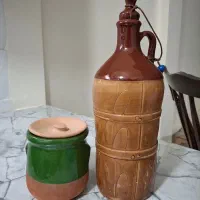 کوزه سفالی و دیزی