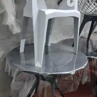 میز‌جمع‌شوصفحه‌گردومربع|میز و صندلی غذاخوری|حمیدیا, |دیوار