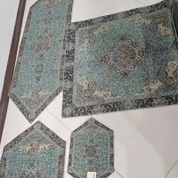 ترمه ی ۵ تیکه یزد.|پرده، رانر، رومیزی|تهران, بهداشت|دیوار