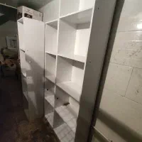 قفسه mdf روکش دار برای کتابخانه و دکور|کتابخانه، شلف، قفسه‌های دیواری|کرمان, |دیوار