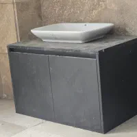 روشویی کابینتی صفحه سنگی نو