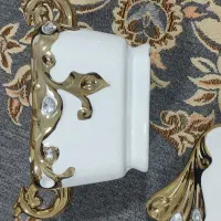 ظروف پذیرایی سفید طلایی|ظروف سرو و پذیرایی|سبزوار, زینبیه|دیوار